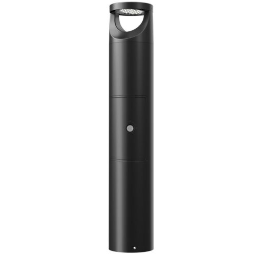 Lotus B900 Pollare med uttag 14W 1100lm 3000K Svart