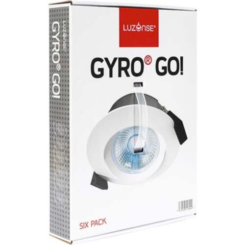 Gyro Go! 6x8W 700lm 2700K IP44 Vit