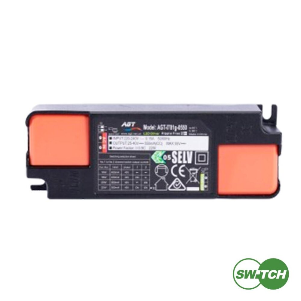 Switch LED don for Oringo 550mA/20W 2m kabel med stickpropp #1