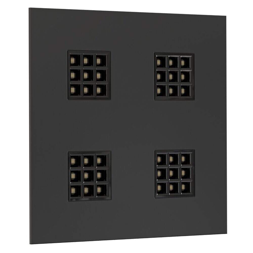 Square Kube R600 3000/4000K Svart utan drivdon #1