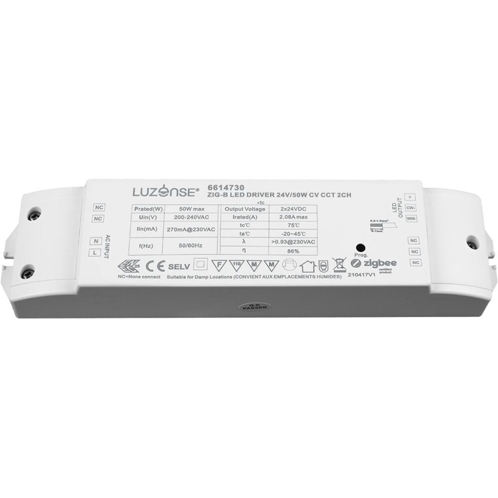 Drivdon Zigbee 24V/50W CV CCT 2ch #1