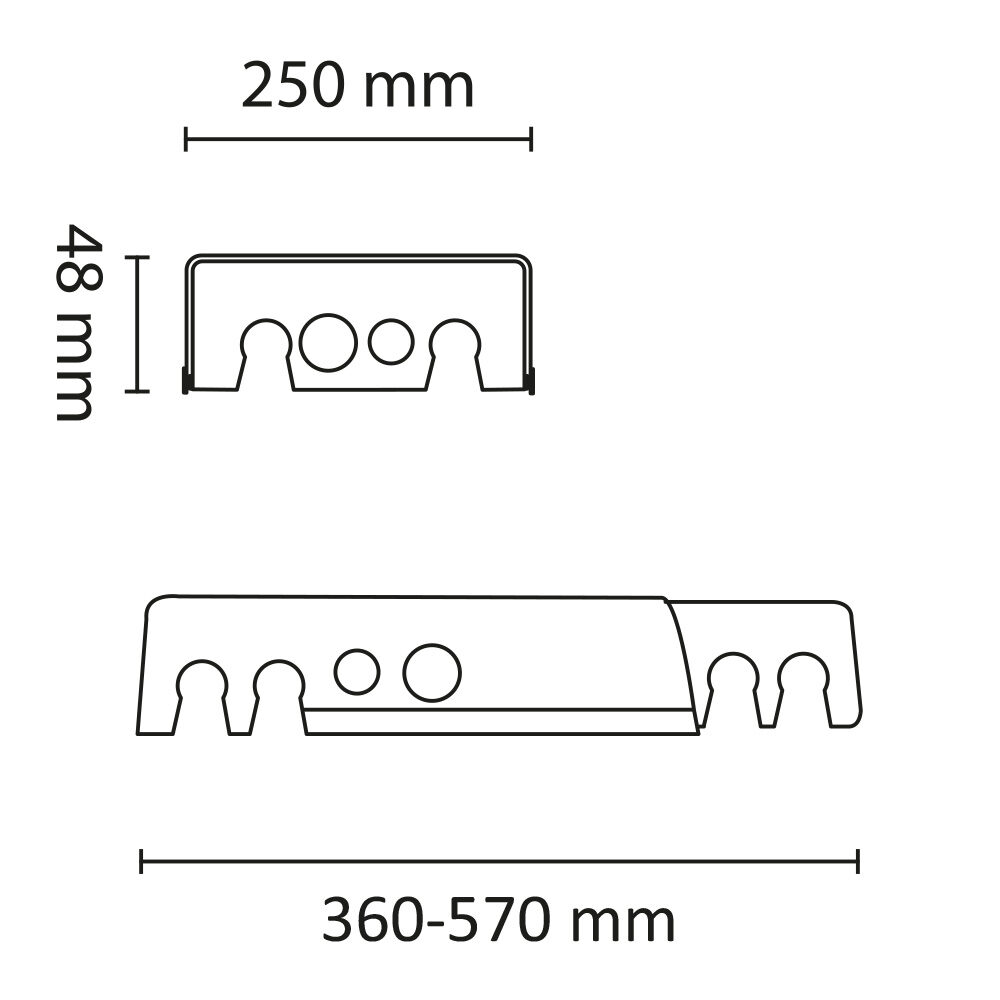 Unibox Multi Låg inf. för downlights #2