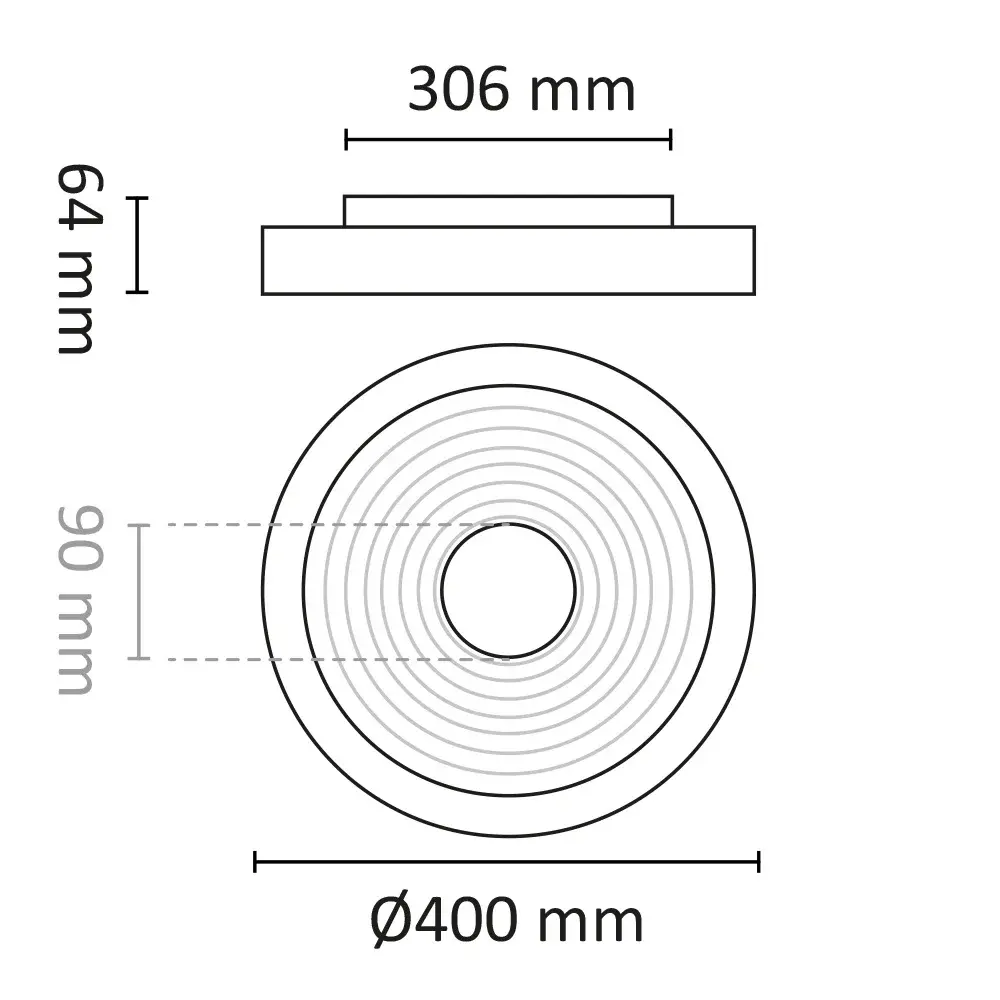 Sandy L Sensor 2700/3000K Vit/Vit #3