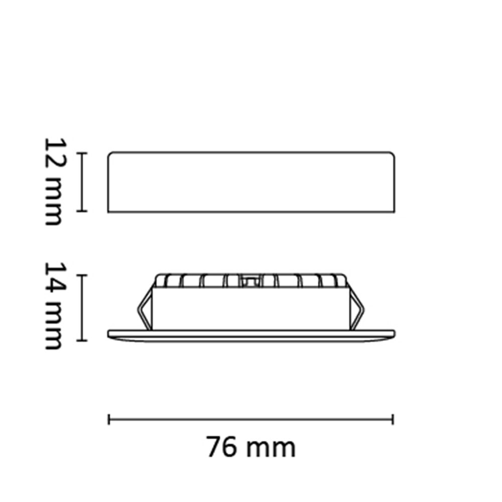 Unocob Slim 160mA 2700K Svart #3