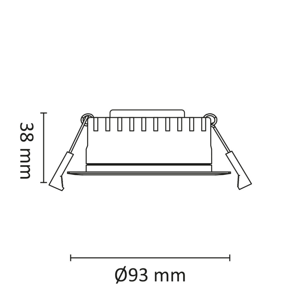 Limbo Eco Soft 700lm 2700K IP44 Vit #3