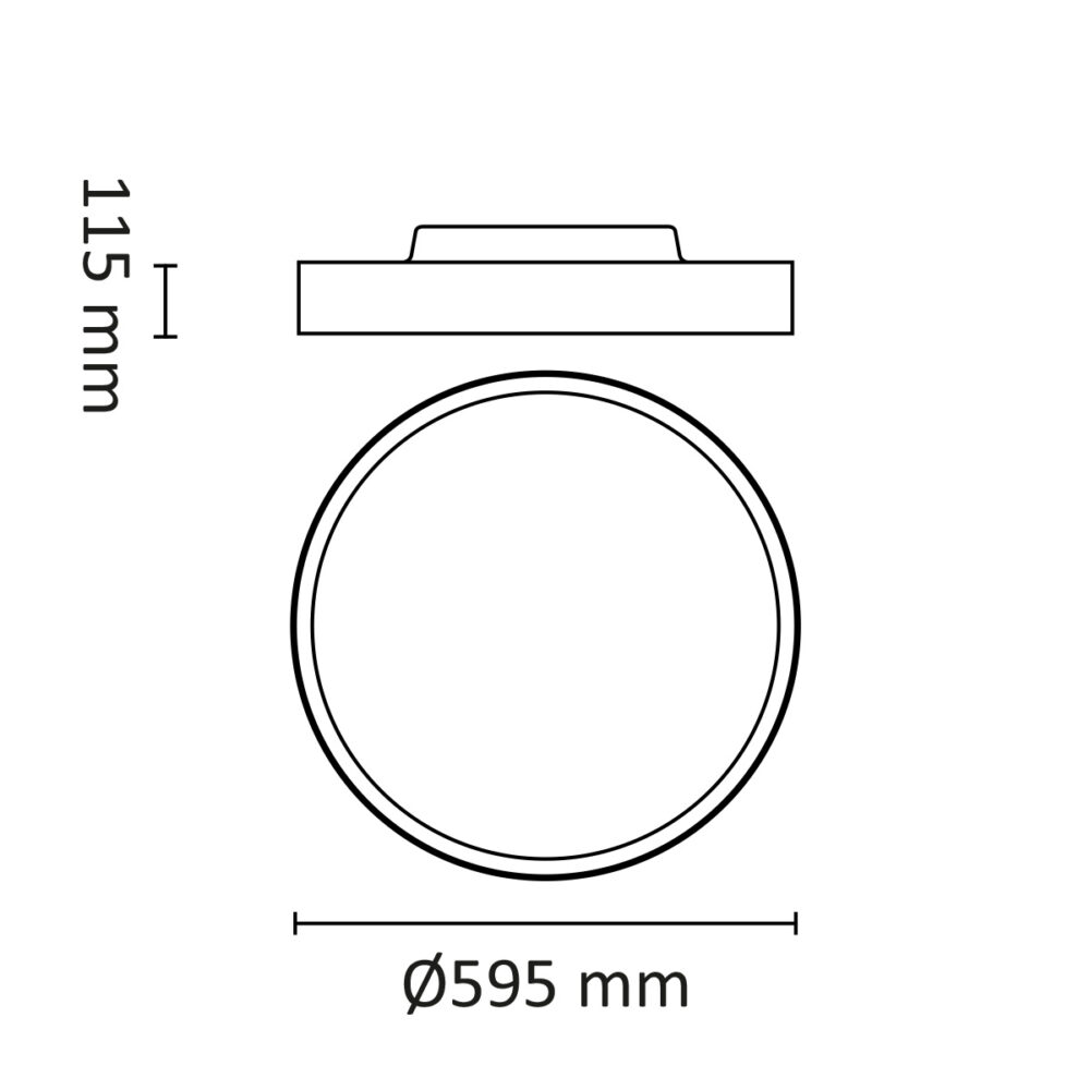 More2 600 4800lm 3000/4000K DALI Vit #5