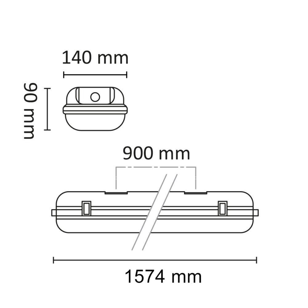 Tyfon II 1500 6200lm 4000K IP65 #7