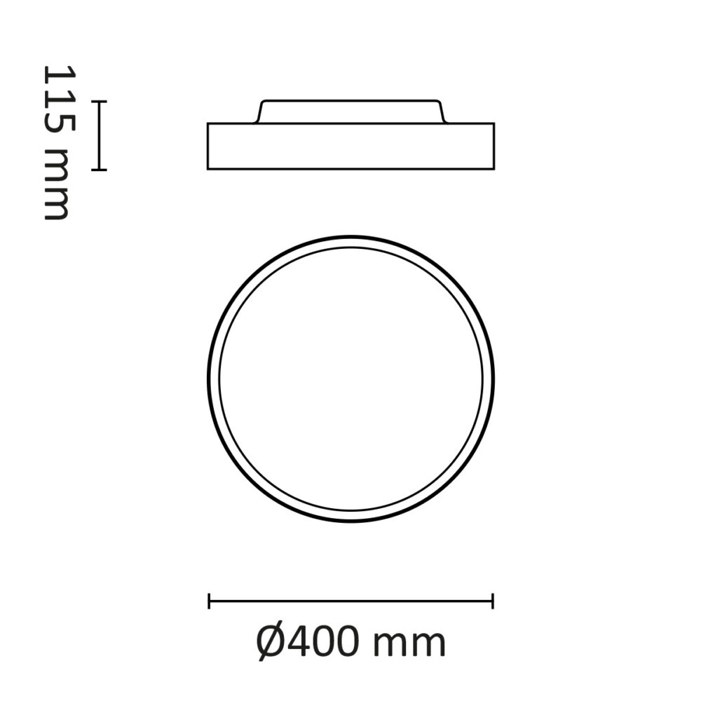 More2 400 3900lm 3000/4000K DALI Svart #5