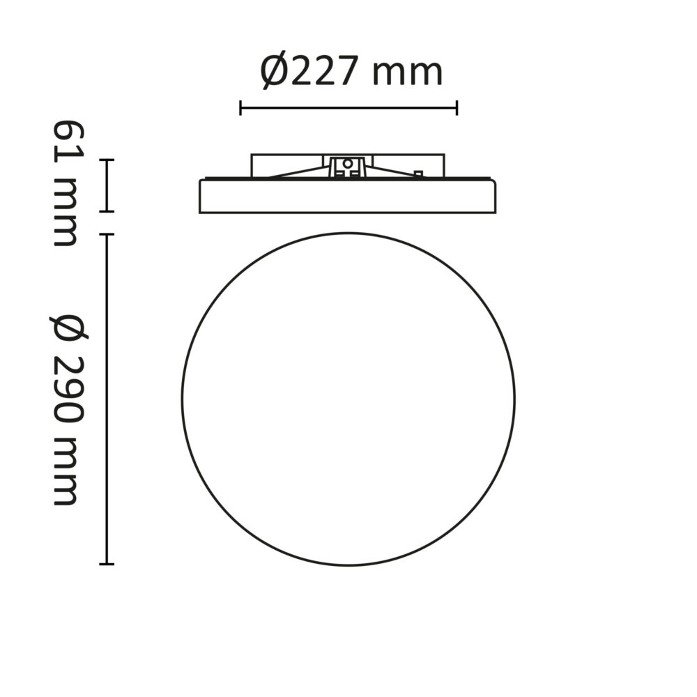 Bris 290 PIR-sensor 900lm 2700/3000/4000K Vit #2