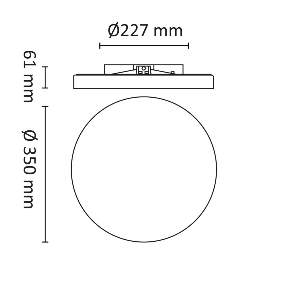 Bris 350 PIR-sensor 2300lm 2700/3000/4000K Vit #2