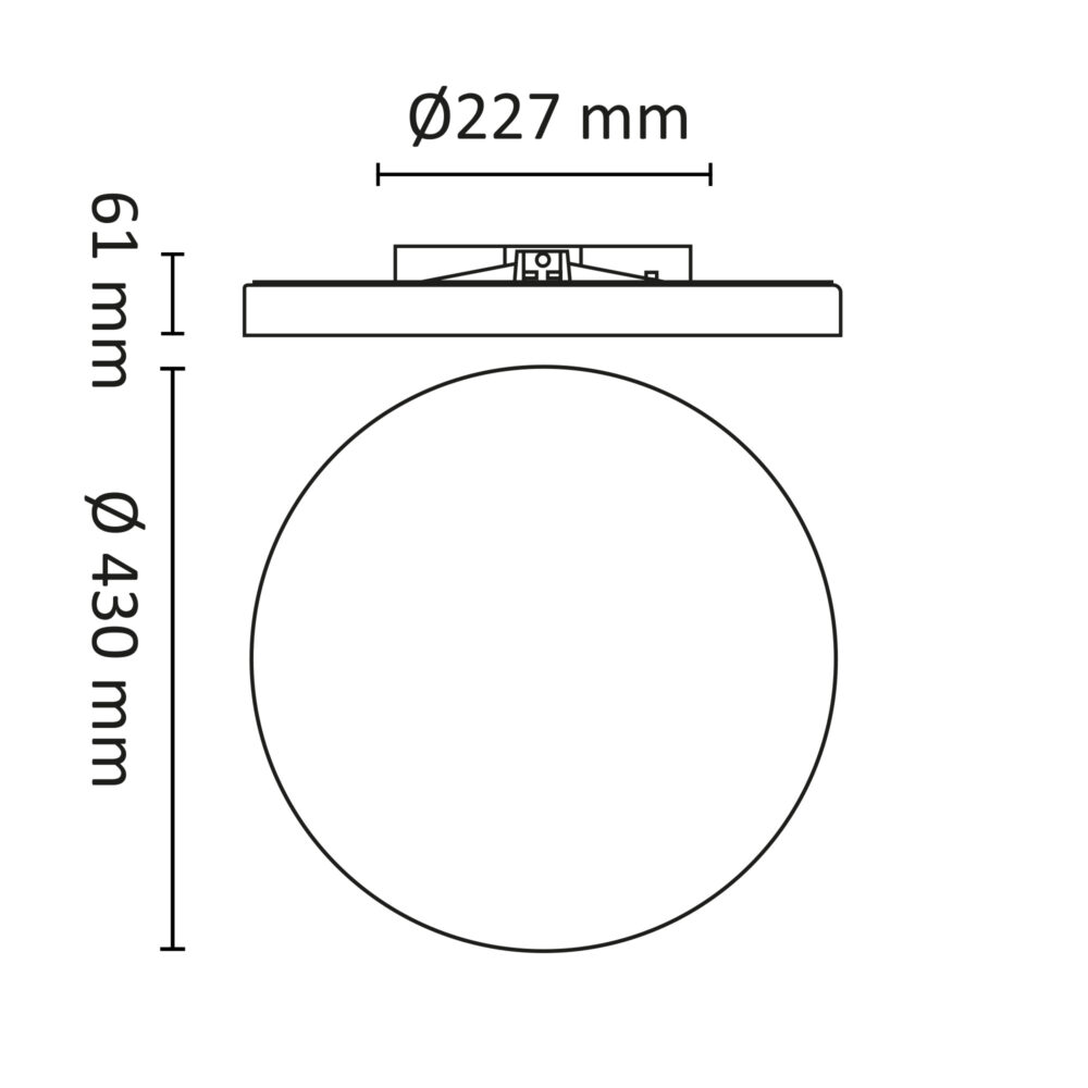 Bris 430 Trådlös Sensor 4000lm 2700/3000/4000K Vit #2