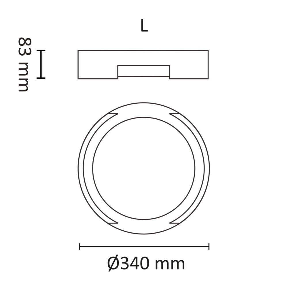 Switch Robust L  15W 1300lm 3000/4000K Nitelite IP66 Svart #5