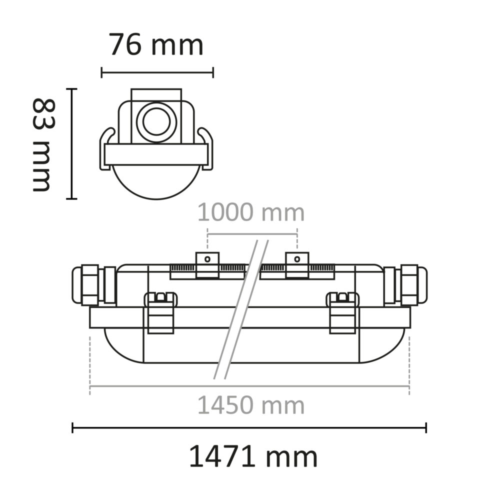 Switch IP65 Eco 1500mm 3/4K #4