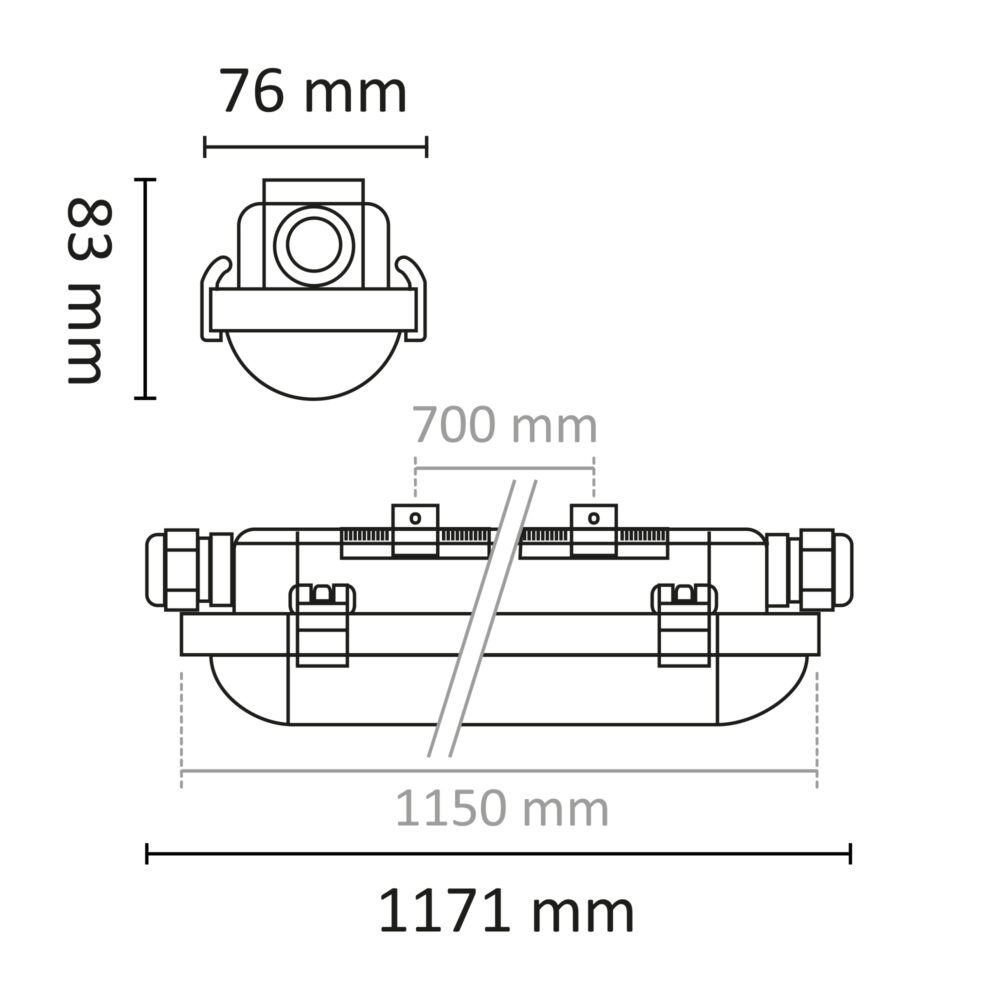Switch IP65 Eco 1200mm 3/4K #4