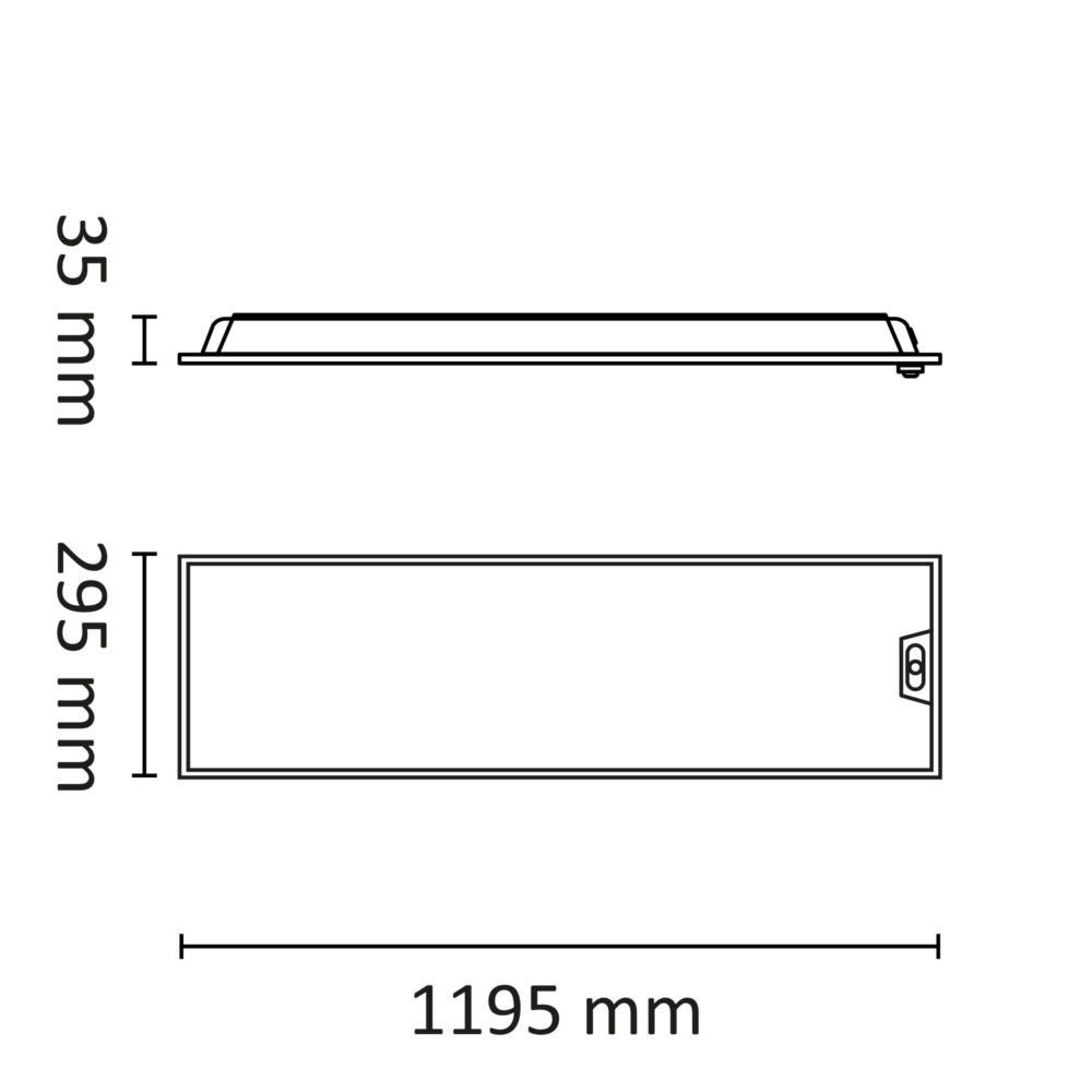 Switch Eco Panel 300x1200 PIR-sensor MP #4