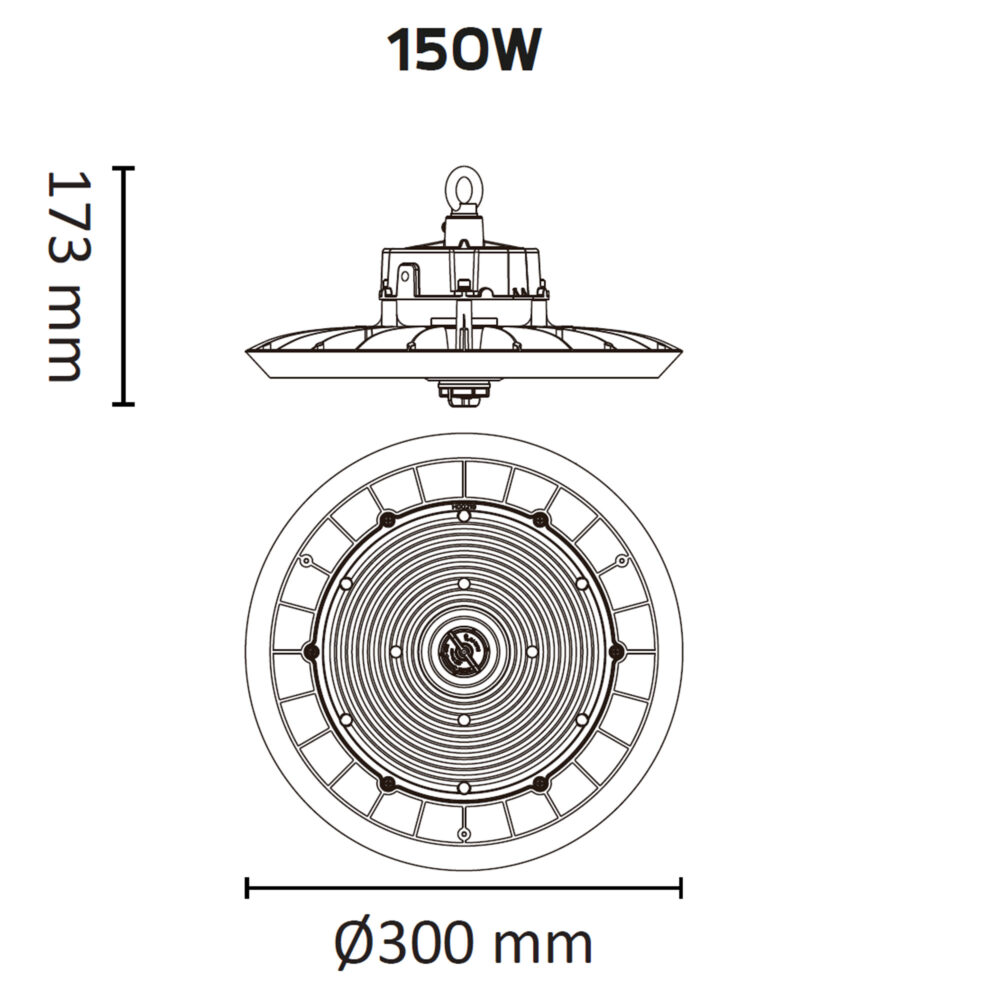 Switch Highbay 150W 24700lm 115° #4