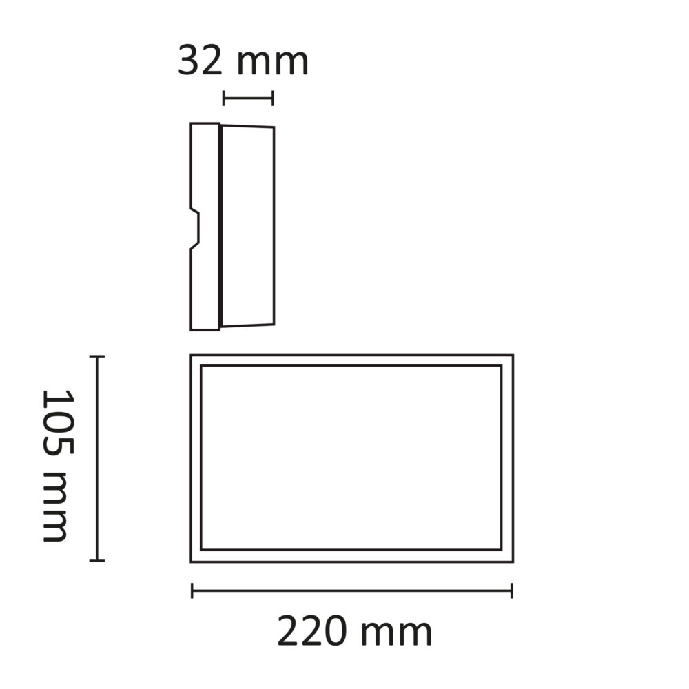 Edge 1x6W 3CCT Svart #2