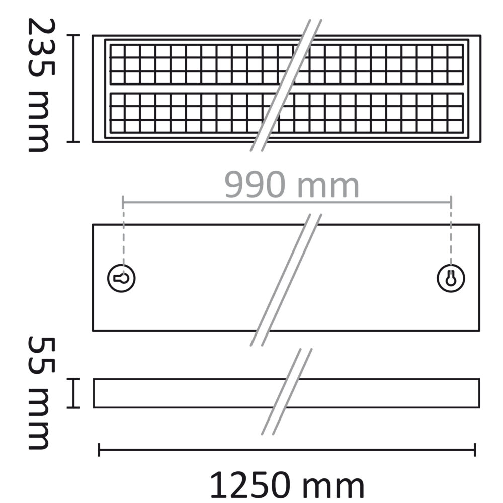 Switch Activa XL 1250 4100lm 3000/4000K Dubbelparaboliskt bländskydd #2