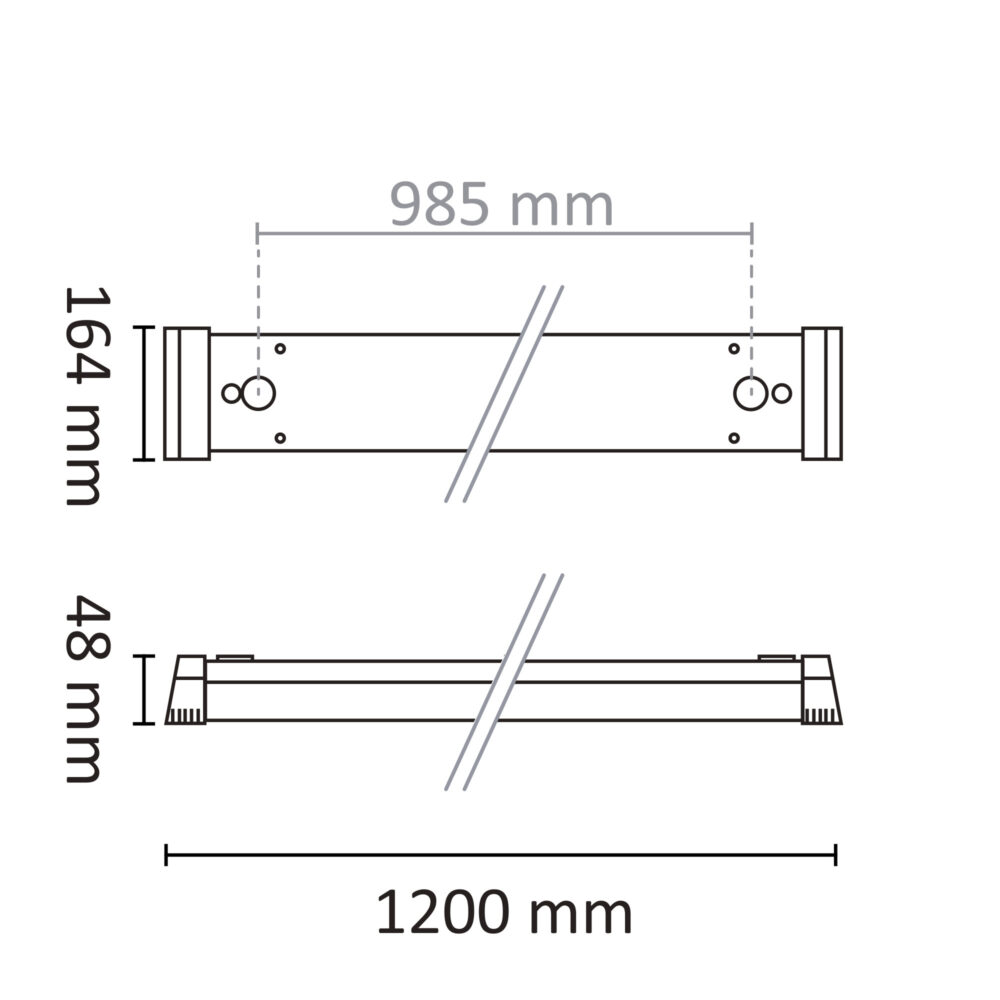Switch IP44 1200 40W 6200lm DALI2 #8